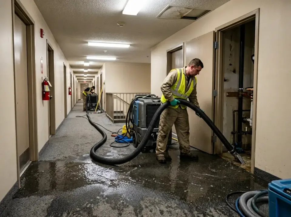 multi-unit-apartment-hallway-f-005 — frequently asked questions, Emergency Burst Pipe Water Extraction & Removal in Phoenixv…